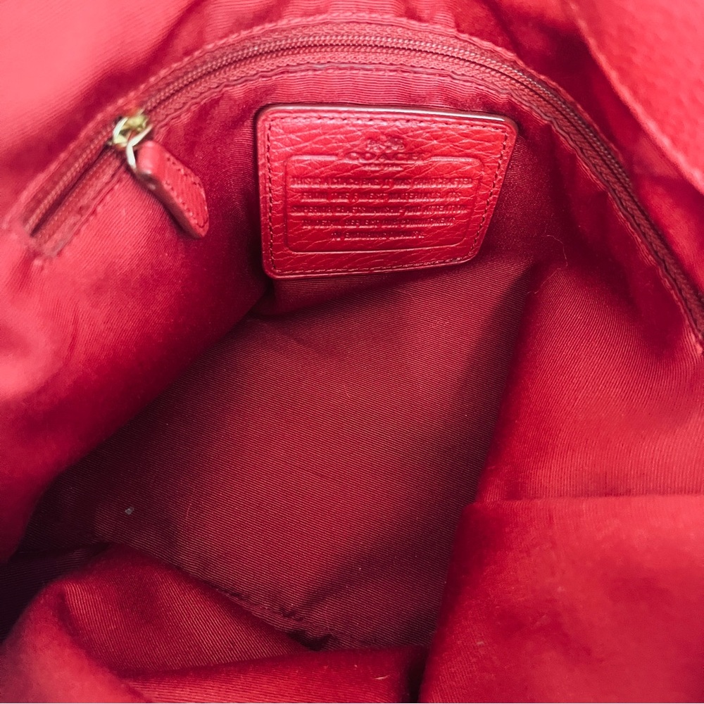 Coach Leather HandBag - Picture 8 of 9
